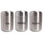 CPD Stainless Steel Kitchen Canister, Set of 3