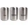 CPD Stainless Steel Kitchen Canister, Set of 3