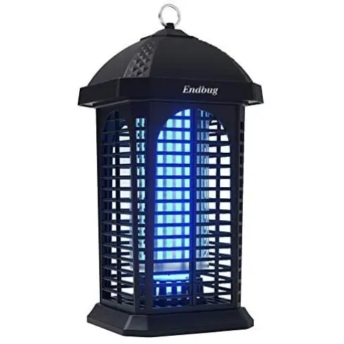 Endbug Insektensummer Outdoor Insektizide, 25W 4200V Wasserdichter Elektro-Mücken-Fliegenfänger für Haus Garten Patio Hof