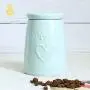 HHXQXB Ceramic Food Storage Canister,Condiments ContainerTea, Coffee, Spice, Sugar, Salt and MoreWearing Matte CoatingCO2 and Preserves Food Freshness（167.5cm）
