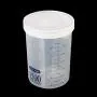 Plastic Organizer Container Storage Box For Transparent Food Canister Keep Fresh Jar (C)
