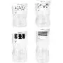 Bouteilles de stockage en verre Yl Ly pour aliments et bonbons avec couvercle - Réservoir de rangement de 1000 ml pour la maison et la cuisine. Bouteilles de stockage en verre Yl Ly pour aliments et bonbons avec couvercle - Réservoir de rangement de 1000 ml pour la maison et la cuisine.