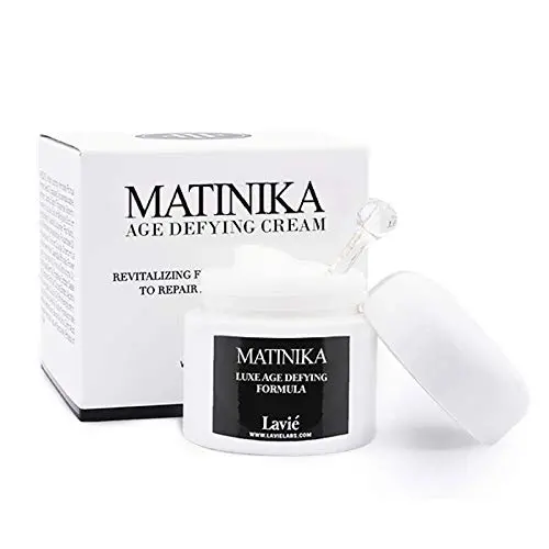 Crème Anti-Âge Matinika de Lavie Labs, Hydratant Revitalisant Visage & Cou, Stimulation de l'Élasticité et du Collagène, Réduction des Rides, Raffermit et Lisse la Peau - 120 ml Crème Anti-Âge Matinika de Lavie Labs, Hydratant Revitalisant Visage & Cou, Stimulation de l'Élasticité et du Collagène, Réduction des Rides, Raffermit et Lisse la Peau - 120 ml