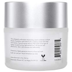 24/7 Bio Protect Face Moisturizer By Naturally Woww - Neck And Facial Cream With Hyaluronic Acid For Women - Anti Wrinkle Solution - Cruelty-Free - Vegan - Made In U.S.A.