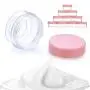 Bocal à Écailons Vide 40 Pièces avec Couvercles, Boîte Mini, Contenant Oeil Palette, Pot de Cosmétiques, Récipient de Voyage, Accessoire Maquillage (40 Pièces, Blanc)