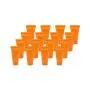 24 Pièces Flacons Plastiques de 5 ml Remplissables pour Échantillons Miniatures, Boîte de Rangement pour Crème, Gel Douche, Shampoing, Nettoyant Visage (Orange) 24 Pièces Flacons Plastiques de 5 ml Remplissables pour Échantillons Miniatures, Boîte de Rangement pour Crème, Gel Douche, Shampoing, Nettoyant Visage (Orange)