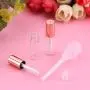 Pangda 25 Pack 1.2 mL Empty Lip Gloss Tubes Containers, Clear Mini Refillable Lip Balm Bottles with Rubber Inserts and Transfer Pipettes for Lip Samples Travel Split Charging DIY Makeup (Rose Gold) Pangda 25 Pack 1.2 mL Empty Lip Gloss Tubes Containers, Clear Mini Refillable Lip Balm Bottles with Rubber Inserts and Transfer Pipettes for Lip Samples Travel Split Charging DIY Makeup (Rose Gold)