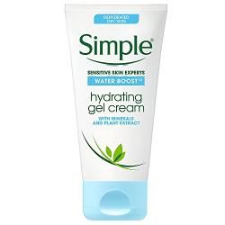 Simple Water Boost Hydrating Gel Cream, Face Moisturizer, 1.7 oz