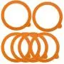 Joints en caoutchouc Kilner pour bocal de 3 litres, orange, lot de 6 Joints en caoutchouc Kilner pour bocal de 3 litres, orange, lot de 6