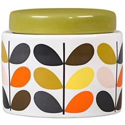 Orla Kiely OK577 Small Storage Jar, Ceramic