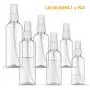 Afootry Small Plastic Spray Bottle - 6 Pack Clear Empty Fine Mist Mini Spray Bottles for Cleaning, Travel Bottle Refillable Liquid Containers (2x1 oz,2x2 oz,2x4 oz) Afootry Small Plastic Spray Bottle - 6 Pack Clear Empty Fine Mist Mini Spray Bottles for Cleaning, Travel Bottle Refillable Liquid Containers (2x1 oz,2x2 oz,2x4 oz)