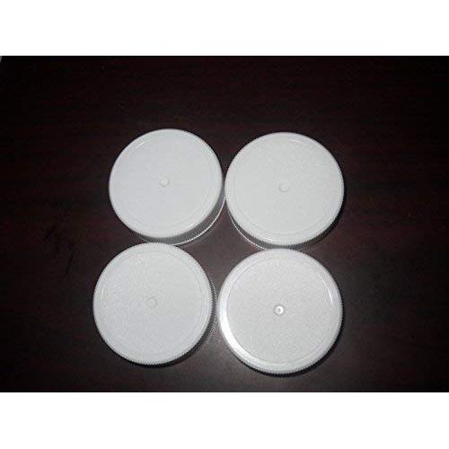 6- New 4?± REPLACEMENT LIDS + LINERS Golden Harvest Square Canister Jar ;JM#54574-4565467/341193715