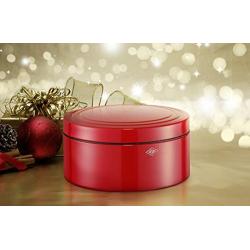 Wesco 324-402-02 Cookie Box ? German Designed - Steel Cookie Tin for Kitchen/Storage Container, Red