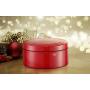 Wesco 324-402-02 Cookie Box ? German Designed - Steel Cookie Tin for Kitchen/Storage Container, Red