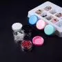 Bouteilles à Échantillons en Plastique Transparent 21 Pièces, 10/15/20g, Ronds, avec Bouchons à Vis et 7 Mini Spatules pour Cosmétiques, Ongles, Bijoux Bouteilles à Échantillons en Plastique Transparent 21 Pièces, 10/15/20g, Ronds, avec Bouchons à Vis et 7 Mini Spatules pour Cosmétiques, Ongles, Bijoux
