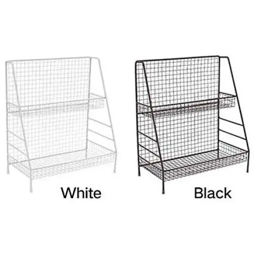 Étagères de rangement en fil à 2 niveaux pour salle de bain, organiseur de cosmétiques, rangement pour tiroir, étagère de rangement de cuisine, support de pot de rangement. Étagères de rangement en fil à 2 niveaux pour salle de bain, organiseur de cosmétiques, rangement pour tiroir, étagère de rangement de cuisine, support de pot de rangement.