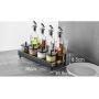 Glass Spice Jar Set, Elegant Condiment Container With Storage Rack Spoon Airtight Lids Spice Labels Kitchen Spice Pots-d
