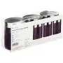 Premier Housewares Liberty Tea, Coffee and Sugar Canisters - Set of 3, Purple Premier Housewares Liberty Tea, Coffee and Sugar Canisters - Set of 3, Purple