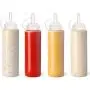 Bouteilles Doseuses Aneco, 16 Unités, 236 ml (8 Oz), avec Bouchons à Visser, Idéales pour Ketchup, BBQ, Sauces, Sirop, Vinaigres. Bouteilles Doseuses Aneco, 16 Unités, 236 ml (8 Oz), avec Bouchons à Visser, Idéales pour Ketchup, BBQ, Sauces, Sirop, Vinaigres.