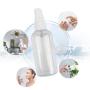 Henscoqi 8 Packs Spray Bottles, 3.38oz/100ml Empty Bottle, Mini Travel Size Spray Bottle Accessories Refillable Container Mist Bottles Clear Travel Bottles for Essential Oil, Perfume, M/U Remover