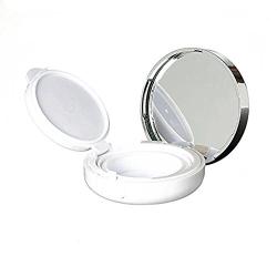 15G/0.5oz Air Cushion Box Empty Cosmetic Powder Puff Box with Sponge and Mirror Portable Air Cushion Case Container for Liquid Foundation BB CC Cream Loose powder