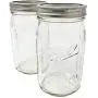 Ball Quart Mason Jars with Storage Lids and Jar Opener (32oz Wide Mouth - 2 Jar Bundle) Ball Quart Mason Jars with Storage Lids and Jar Opener (32oz Wide Mouth - 2 Jar Bundle)