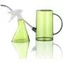 Gießkanne Bravedge, lange Gießstiel für Zimmerpflanzen, Sukkulenten und Blumen, 1 Liter Gießkanne, mit Bonus 370 ML Pflanzensprüher Sprayflasche