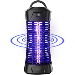 Bug Zapper Electric Mosquito Zapper Killer,Flying Insect Pest Trap Electronic Anti Pest Control Lights for Bedroom Kitchen Toilet Garden Home Indoor Use