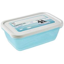 keeeper &quotMia Polar Rectangle Freeze Food Box, Blue, 3.3 Litre, 2-Piece