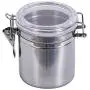 Conteneur de stockage en acier inoxydable hermétique pour café, farine, sucre, thé, grand format. Conteneur de stockage en acier inoxydable hermétique pour café, farine, sucre, thé, grand format.
