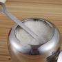Seasoning Jar, Maserfaliw Stainless Steel Sugar Spice Seasoning Jar Pot Condiment Container Kitchen Gadget - Silver, Recyclable, Suitable For Holiday Gifts In The Outing and Indoors.