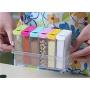 DUDDP Storage Spice lar set Spice Jar Seasoning Box 6Pcs/Set Kitchen Spice Storage Bottle Jars Transparent Salt Pepper Cumin Powder Box Tool