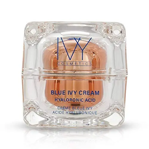Blaue Ivy Creme – Anti-Aging Creme mit Hyaluronsäure zur Auffrischung, Hydratisierung und Glättung von Falten und feinen Linien für einen strahlenden und jugendlichen Teint