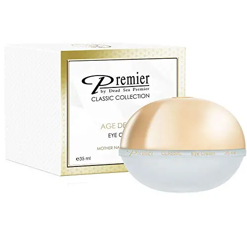 Premier Dead Sea Classic Eye Cream Hypoallergenic, Age defying, Helps minimize wrinkles, Dark circles, Sagging skin, Reduce bags, vitamin A & E, hyaluronic acid 1.2 fl oz Premier Dead Sea Classic Eye Cream Hypoallergenic, Age defying, Helps minimize wrinkles, Dark circles, Sagging skin, Reduce bags, vitamin A & E, hyaluronic acid 1.2 fl oz