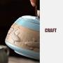 Lcxliga Beautiful Cremation Urns, Blessing Pearl Memorial Keepsake Urn for Human Ashes.Leading art tea pot tea pot tea packaging purple sand sealed cans tea set storage Puer household tea pot ceramic