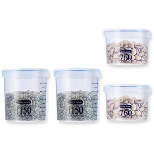 Storage Tank PP Plastic Food Storage Sealed Storage Box (Color : A)