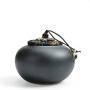 Mini Sealed Tea can,Ceramic Tea Storage container Jam can Honey jars Sugar tank Coffee tins-A