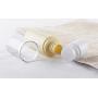 2Pcs Refillable PET Plastic Lotion Cream Pump Bottle Shower Gel Essential Oil Shampoo Sample Press Bottle Jar Pot Cosmetic Make up Dispenser(80ml/2.7oz)