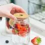 Mason Jar, Regular Mouth Mason Jars 16 Oz, Mason Jar Cups with Lids and Straws, Set of 2 Mason Jar Drinking Glasses Mason Jar, Regular Mouth Mason Jars 16 Oz, Mason Jar Cups with Lids and Straws, Set of 2 Mason Jar Drinking Glasses
