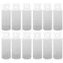 12-2-ounce Travel Bottles with Flip Caps (White Cap) 12-2-ounce Travel Bottles with Flip Caps (White Cap)