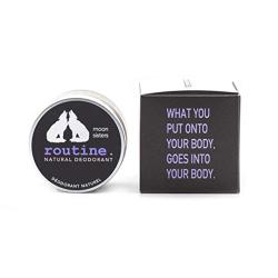 Routine Natural Deodorant - Moon Sisters: Activated Charcoal, Magnesium & Prebiotics - 58g