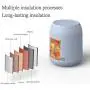 FACE Thermal Food Jar Vacuum Insulated Stainless Steel Wide Mouth Travel Container with Folding Spoon, 18-Ounce, Gray FACE Thermal Food Jar Vacuum Insulated Stainless Steel Wide Mouth Travel Container with Folding Spoon, 18-Ounce, Gray