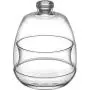 Glass Dessert Cup, Sugar Bowl, Butter Dish with Cover, Food Container with Lid, Glass Jar, Decorative Candy Buffet, 8 ? oz, Lead Free European Glass
