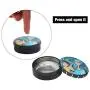 Fuguan Stash Jar Herb Storage Container 25ml Tobacco Box Storage Case Round Tin(H04) Fuguan Stash Jar Herb Storage Container 25ml Tobacco Box Storage Case Round Tin(H04)