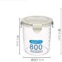 Kitchen Food Storage Jar Airtight Food Storage Kitchen Glass Jar Moisture-Proof Home Multi-Purpose Jam Bottle Cruet Plastic Transparent Milk Powder Sealing Box