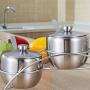 WLIXZ Kitchen Seasoning Containers Set with 3 Serving Spoons, for Spice Jar Salt Pepper Sugar, Storage Organizers