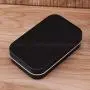 Professionelle Süßigkeitenbehälter, Aufbewahrungsbox, kleine Schmuck- Süßigkeiten- Münze- Schlüssel Organizer Tin Flip Black Gifts - Kleine Organizer Box, Kleine Aufbewahrungs Organizer, Kleine Aufbewahrungs Box, Metallschatztisch