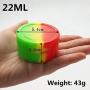 | Storage Bottles & Jars | 5pcs 22ml wax round silicone container dab silicone small jar for oil wax dab cigarette cream food|grade silicone | by HUDITOOLS | 1 PCs
