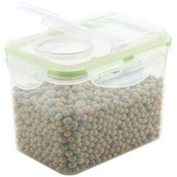 HUPLUE Plastic Kitchen Square Food Storage Containers Canister Grain Storage Tanks Food Storage Jar Airtight Food Storage Containers