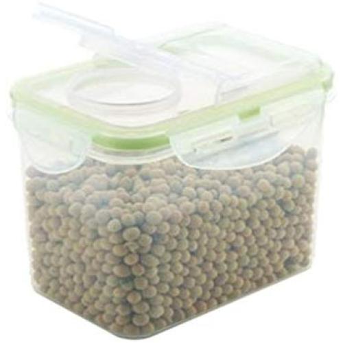HUPLUE Plastic Kitchen Square Food Storage Containers Canister Grain Storage Tanks Food Storage Jar Airtight Food Storage Containers